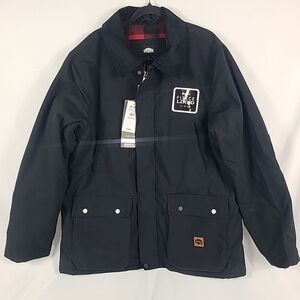 NWT Buffalo Outdoors Fleece Lined Canvas Chore Barn Jacket Black Sz XXL